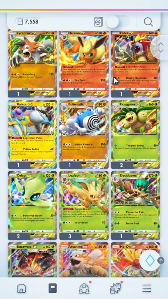 Pokémon TCG Pocket Accounts EN 7,5K Card|129 EX|2Crown [Solgaleo,MCore Barier] image 16