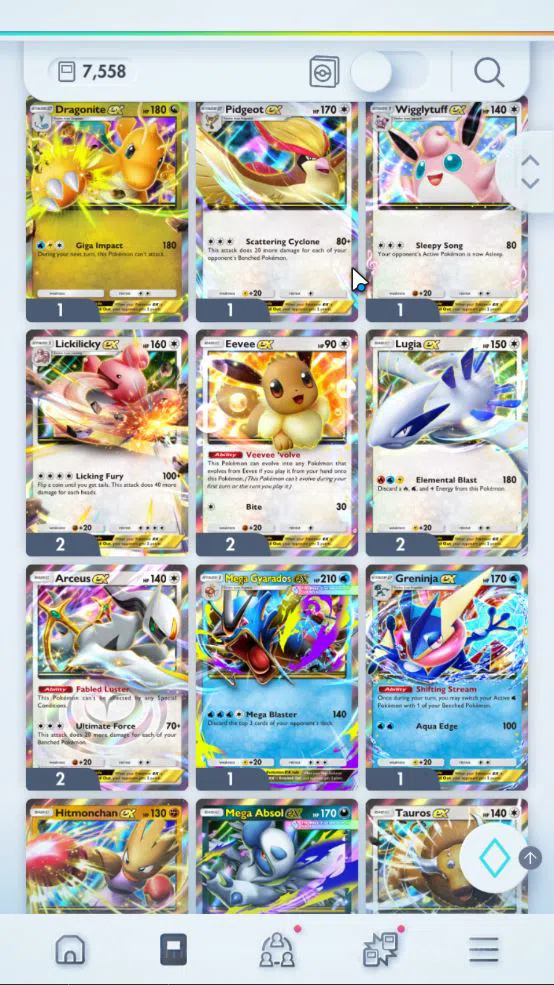 Pokémon TCG Pocket Accounts EN 7,5K Card|129 EX|2Crown [Solgaleo,MCore Barier] image 19