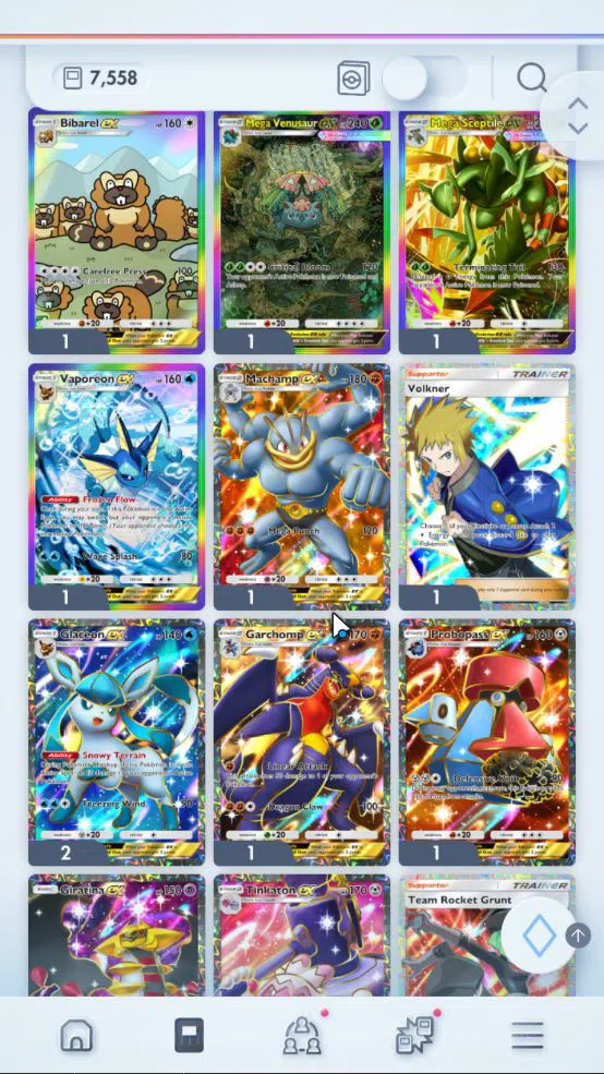 Pokémon TCG Pocket Accounts EN 7,5K Card|129 EX|2Crown [Solgaleo,MCore Barier] image 6