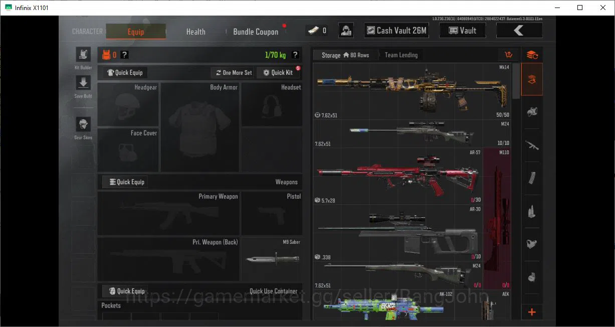 Arena Breakout Accounts MOBILE | LVL 30 |SV 29,5 M|CV 26 m|SKIN WP ar57 Sy image 6