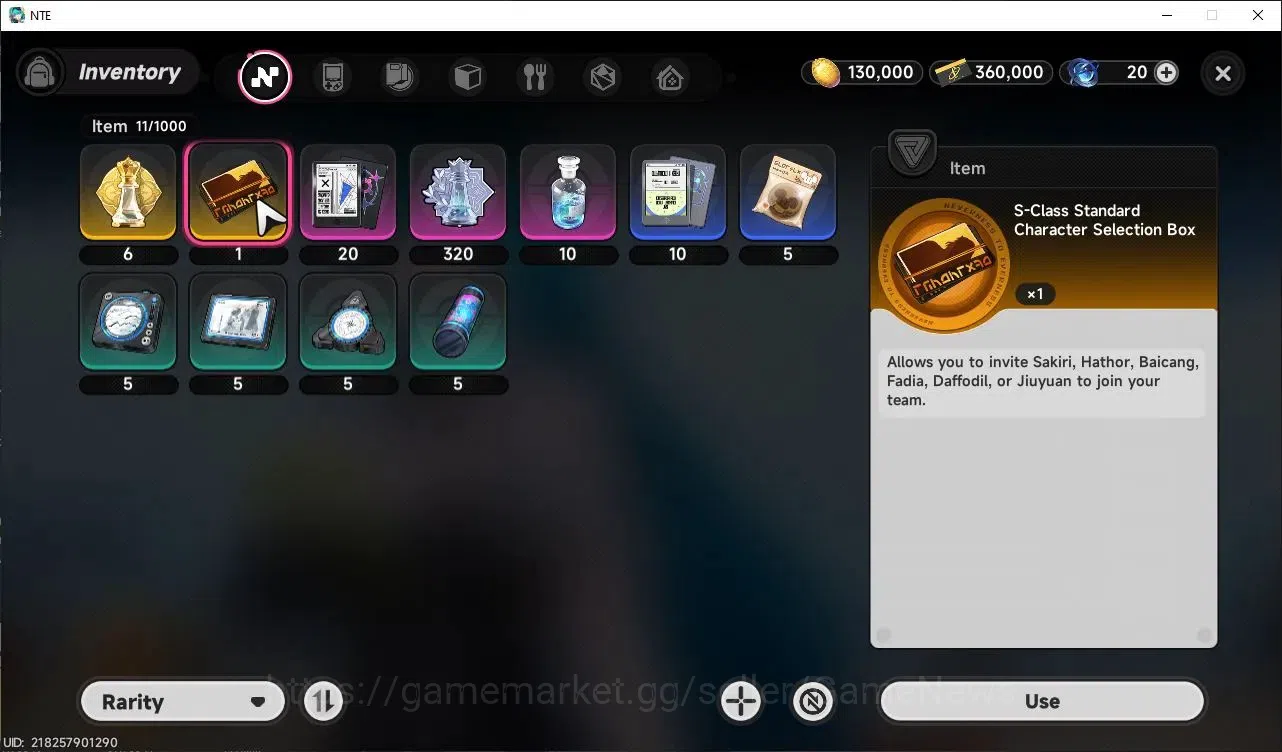 Neverness to Everness Accounts Global NA |HL 3| 2 SSR Hotori, Daffodil + Selector image 6
