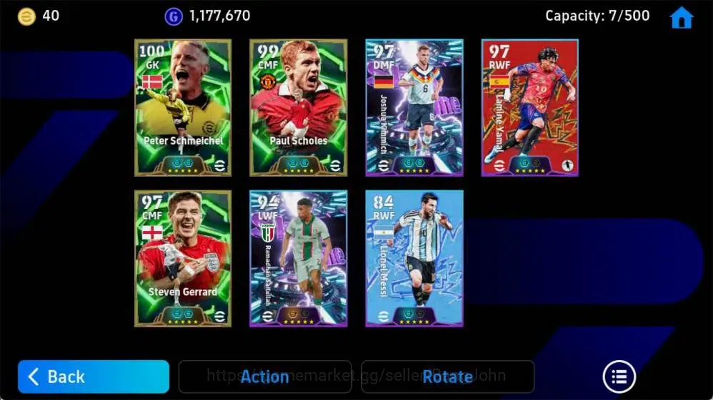 eFootball Accounts Mobile|PW 3119|Peter Schmelchel Epic,Paul Scholes  image 3