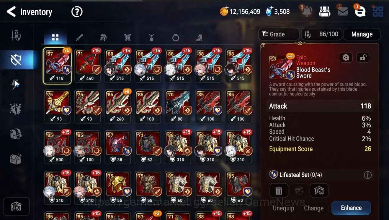 Epic Seven Accounts GLOBAL Unverif|NewEra|4 ML(BHwayoung,Belian,NC Lan image 20