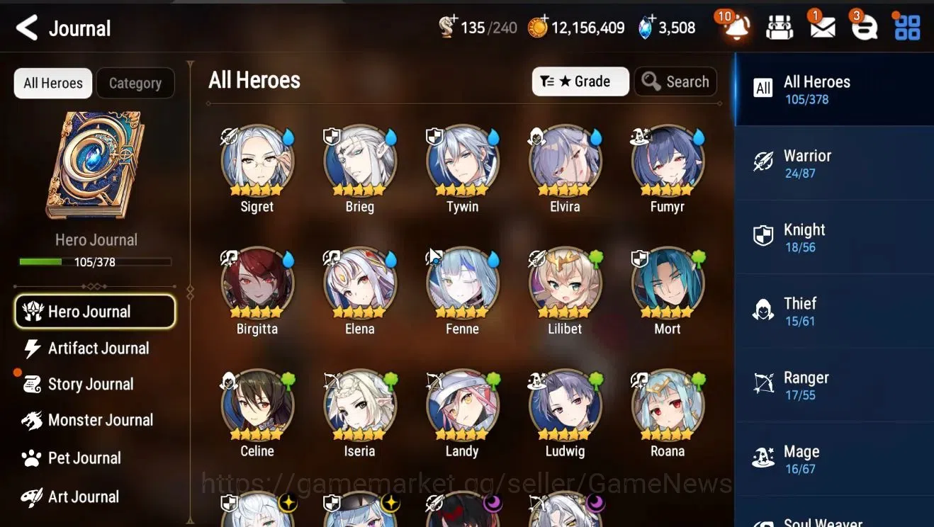 Epic Seven Accounts GLOBAL Unverif|NewEra|4 ML(BHwayoung,Belian,NC Lan image 6