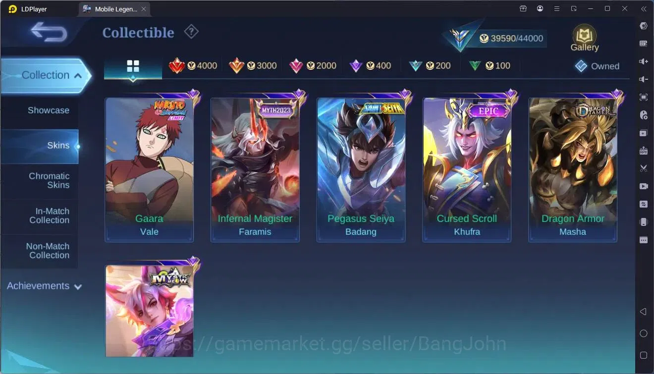 Mobile Legends: Bang Bang Accounts Global |Hero 112|Skin 179|Expert|KOF Karina|Luckyb image 11