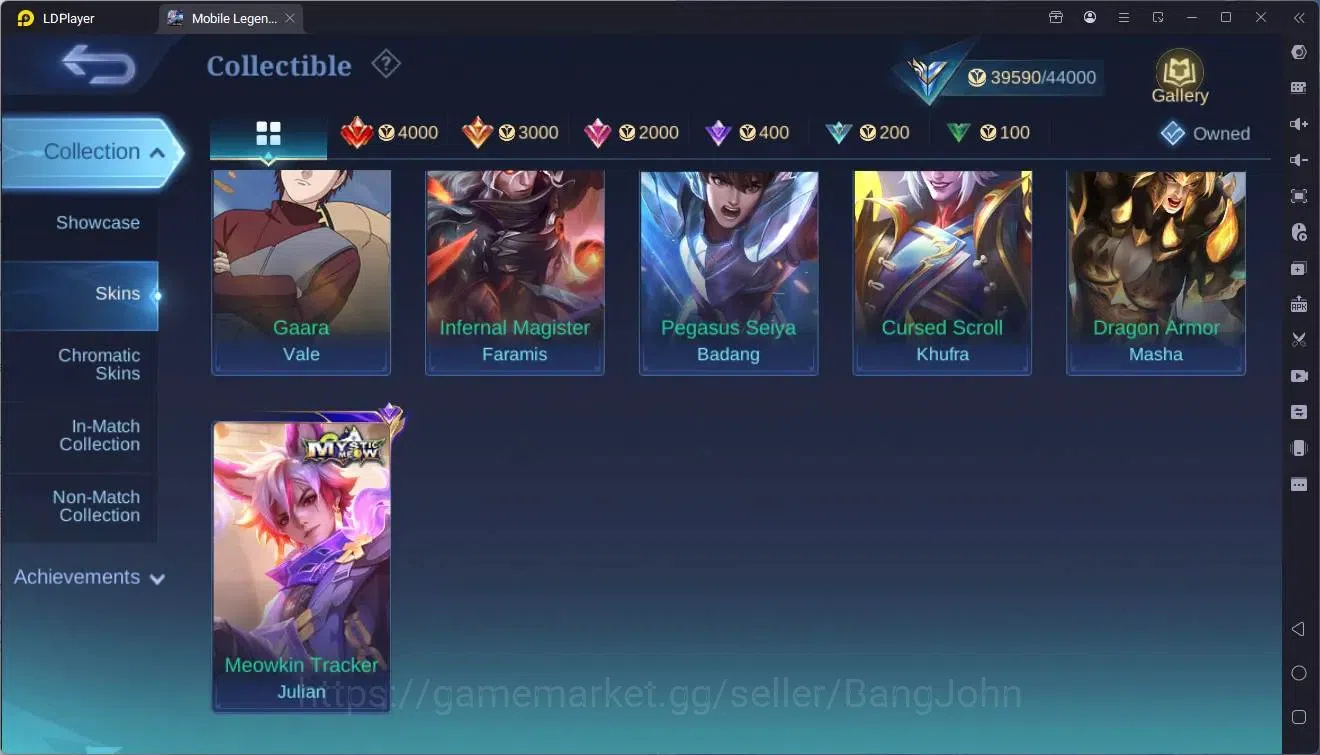 Mobile Legends: Bang Bang Accounts Global |Hero 112|Skin 179|Expert|KOF Karina|Luckyb image 12