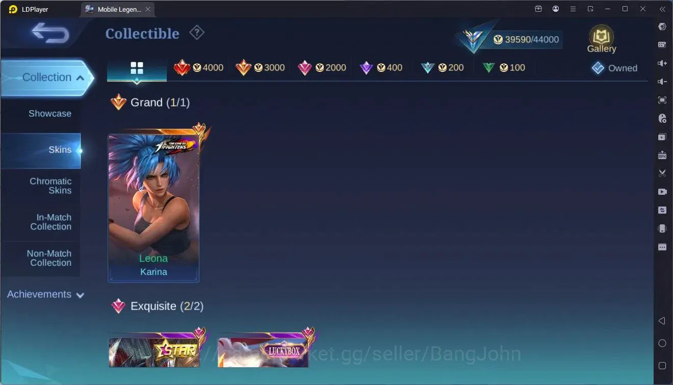 Mobile Legends: Bang Bang Accounts Global |Hero 112|Skin 179|Expert|KOF Karina|Luckyb image 7
