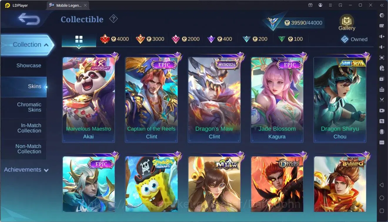Mobile Legends: Bang Bang Accounts Global |Hero 112|Skin 179|Expert|KOF Karina|Luckyb image 9