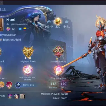 Mobile Legends: Bang Bang Collector Global |Hero 112|Skin 179|Expert|KOF Karina|Luckyb image 1