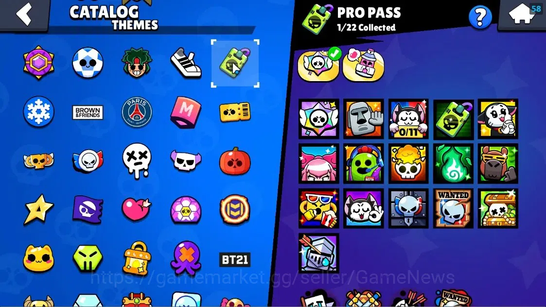 Brawl Stars Accounts 847 Trophy|14 Brawlers 1 Max Lvl Full Buffies Edgar|1 Super Rare Skin (Ash Boy)|8800 Bling|CN 16
