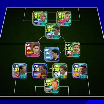 eFootball Accounts Legends & Iconic Players Mobile |PW 3148|Epic VanDerSar,Schmeichel,Pepe,RuiCosta,Masaro,Gerrard,Etc|SHWT
