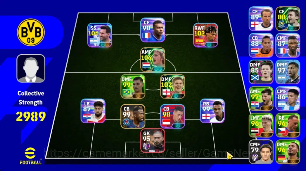eFootball Accounts Android|Epic Johan Cruyff,Steven Gerrard,Andriy Sh image 1