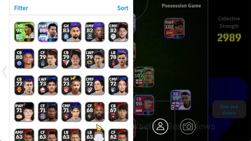 eFootball Accounts Android|Epic Johan Cruyff,Steven Gerrard,Andriy Sh image 2