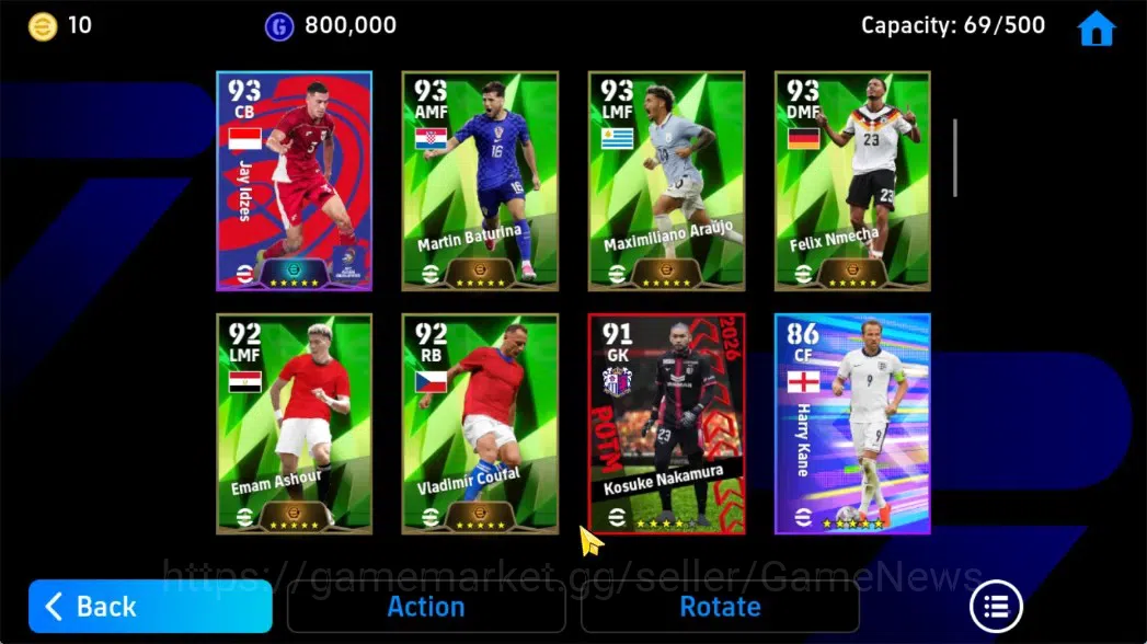 eFootball Accounts Android|Epic Johan Cruyff,Steven Gerrard,Andriy Sh image 5