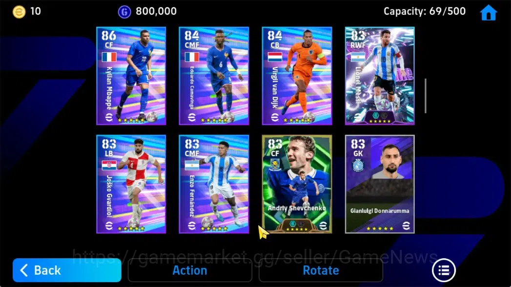 eFootball Accounts Android|Epic Johan Cruyff,Steven Gerrard,Andriy Sh image 6