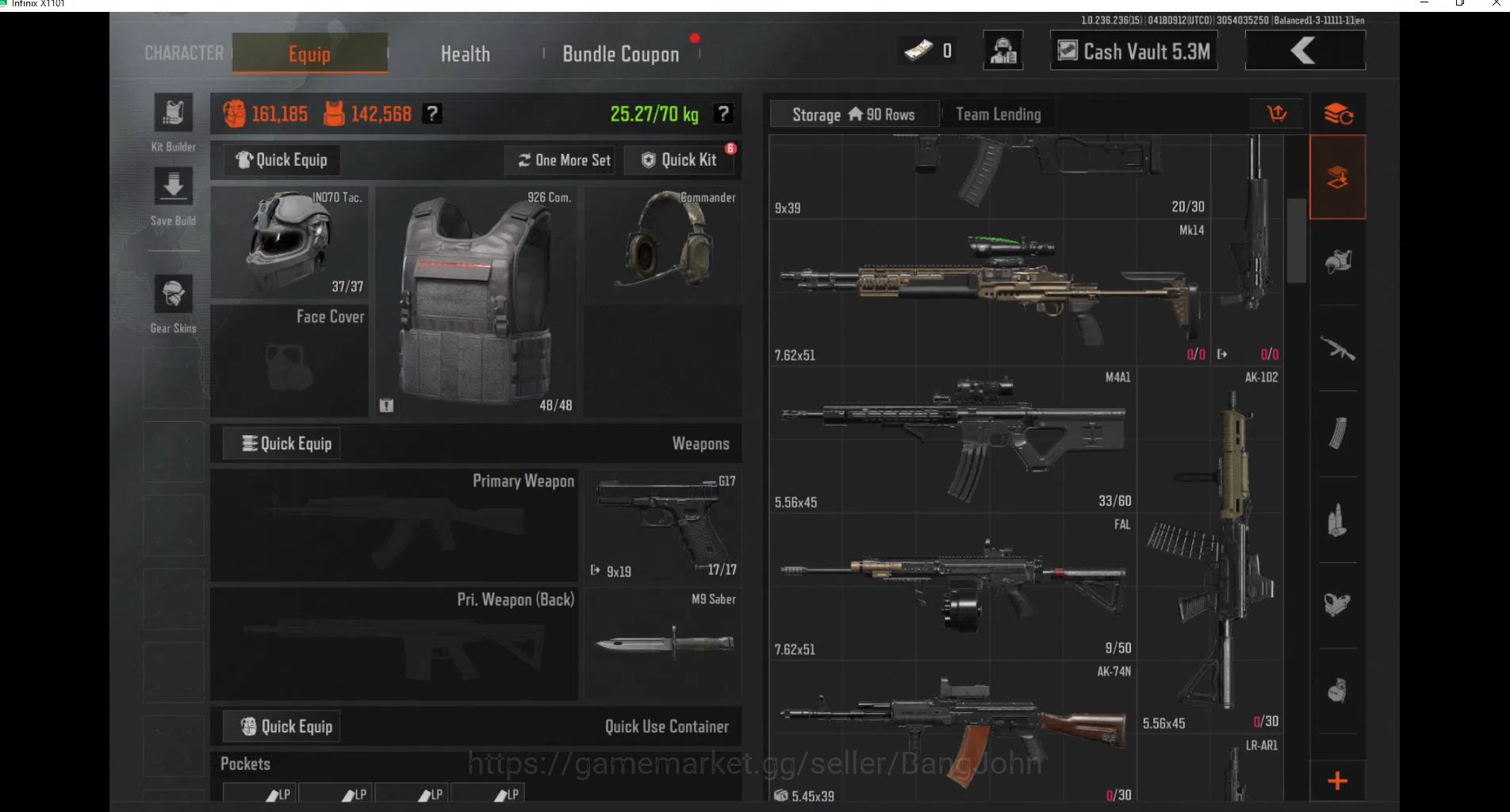 Arena Breakout Accounts MOBILE|LVL 29 SV 9,3 M|CV 5,3 M WP SKIN 3 MORE DET image 3