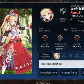 Epic Seven Accounts Starter Global Unverif|Starter|2ML(LR Krau,LOTScales)+6*5|CHECK SS|Bless ON|Stigma 4.4K|Stove(ES899Z)