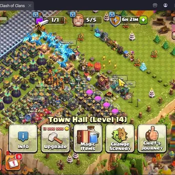 Clash of Clans Accounts High-End TH14-BH9|Lv.139|BK42,AQ42,MP38,GW35,RC28|BM30,BC15,HH8|1 Legendary & 3 Gold Skins|CN