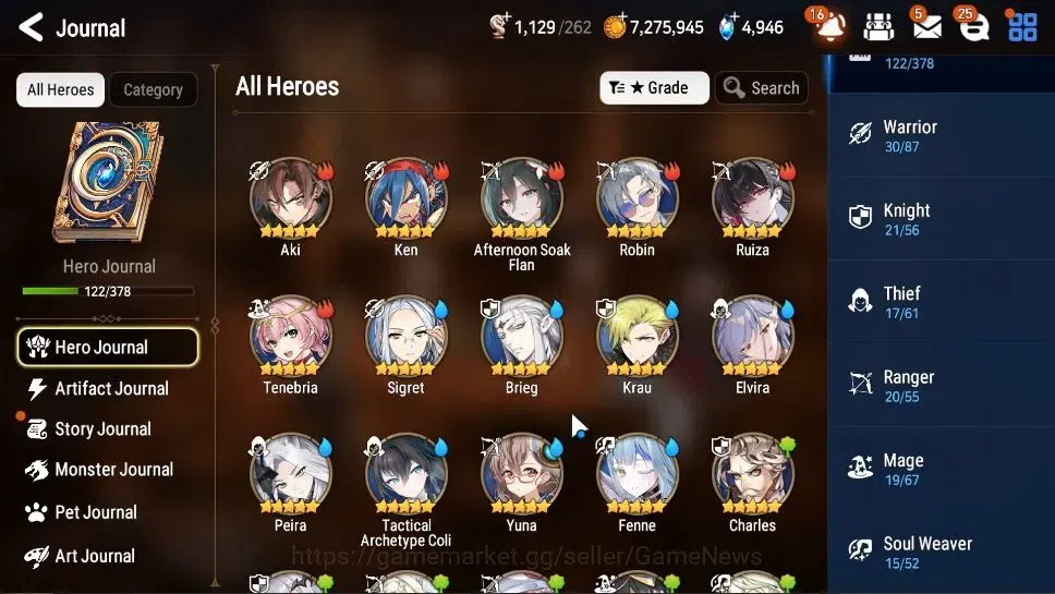 Epic Seven Accounts GLOBAL Unverif|7 ML(Salome,NM Luna,BysHwayoung,Etc image 7