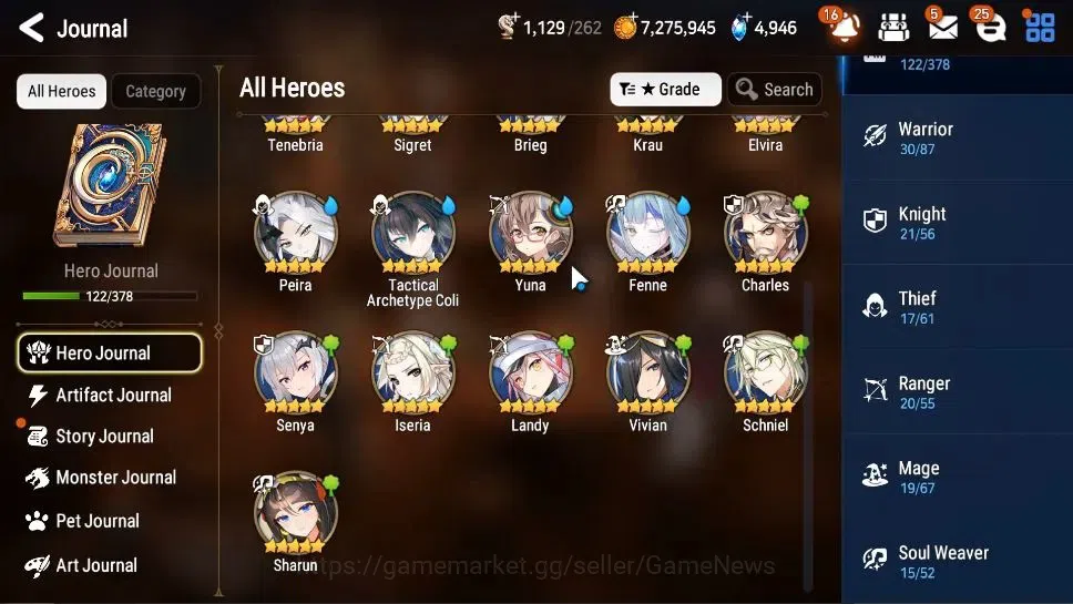 Epic Seven Accounts GLOBAL Unverif|7 ML(Salome,NM Luna,BysHwayoung,Etc image 8
