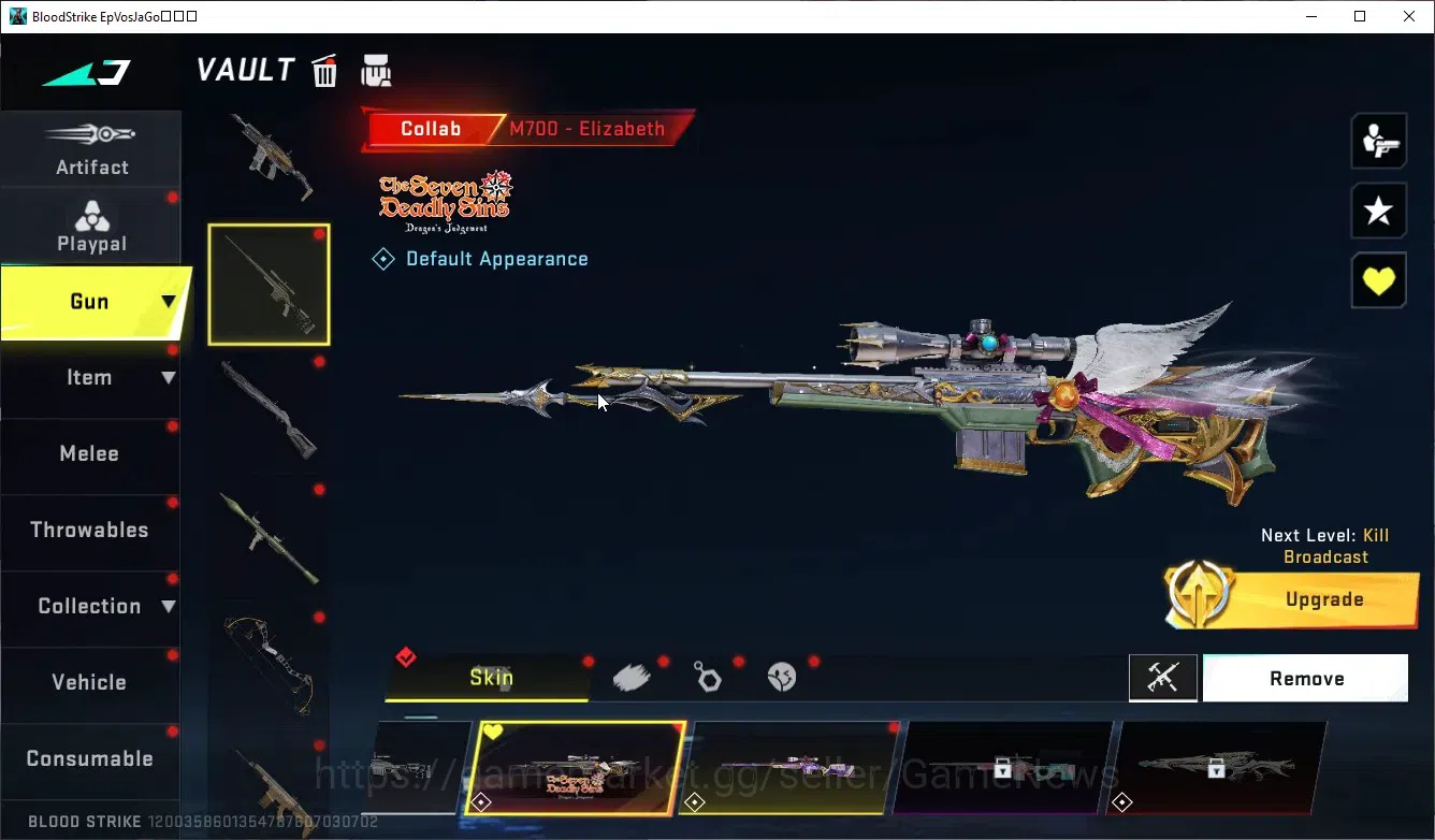 Blood Strike Accounts ASIA|Eternal DEagle Scorpius|Melee Talon Knife San image 17
