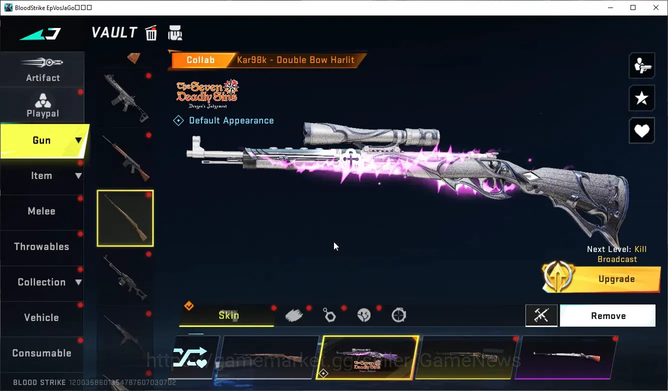 Blood Strike Accounts ASIA|Eternal DEagle Scorpius|Melee Talon Knife San image 18