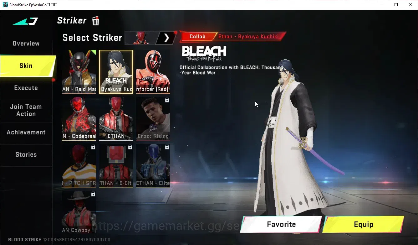 Blood Strike Accounts ASIA|Eternal DEagle Scorpius|Melee Talon Knife San image 4
