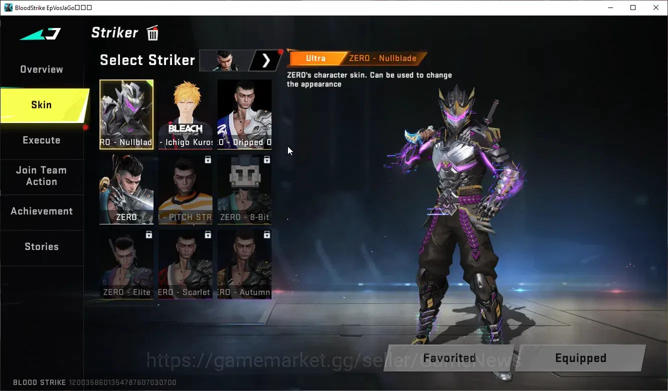 Blood Strike Accounts ASIA|Eternal DEagle Scorpius|Melee Talon Knife San image 6