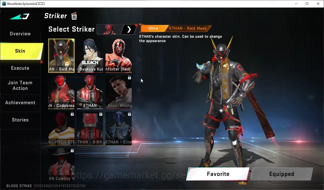 Blood Strike Accounts ASIA|Eternal DEagle Scorpius|Melee Talon Knife San image 7