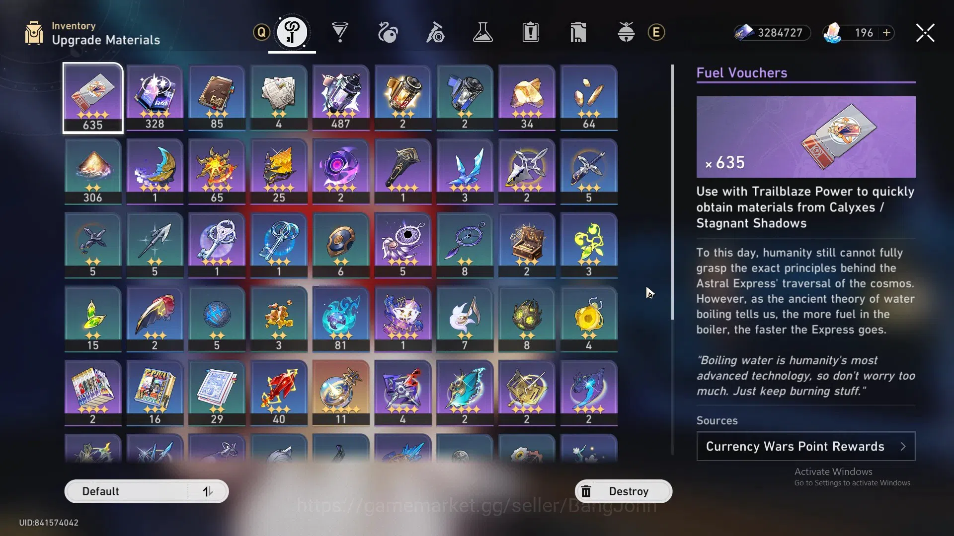 Honkai Star Rail Accounts ASIA | TL 70 | 11 LIMIT | TRIBBIE | SPARKLE | HUO  image 10