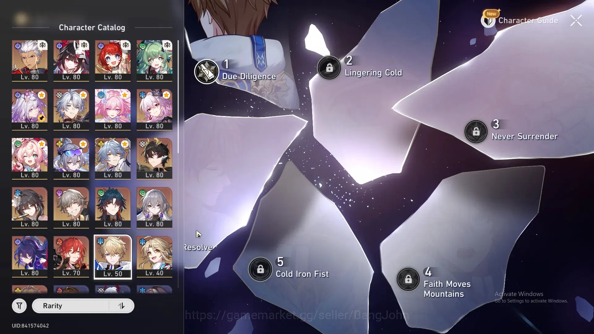 Honkai Star Rail Accounts ASIA | TL 70 | 11 LIMIT | TRIBBIE | SPARKLE | HUO  image 11