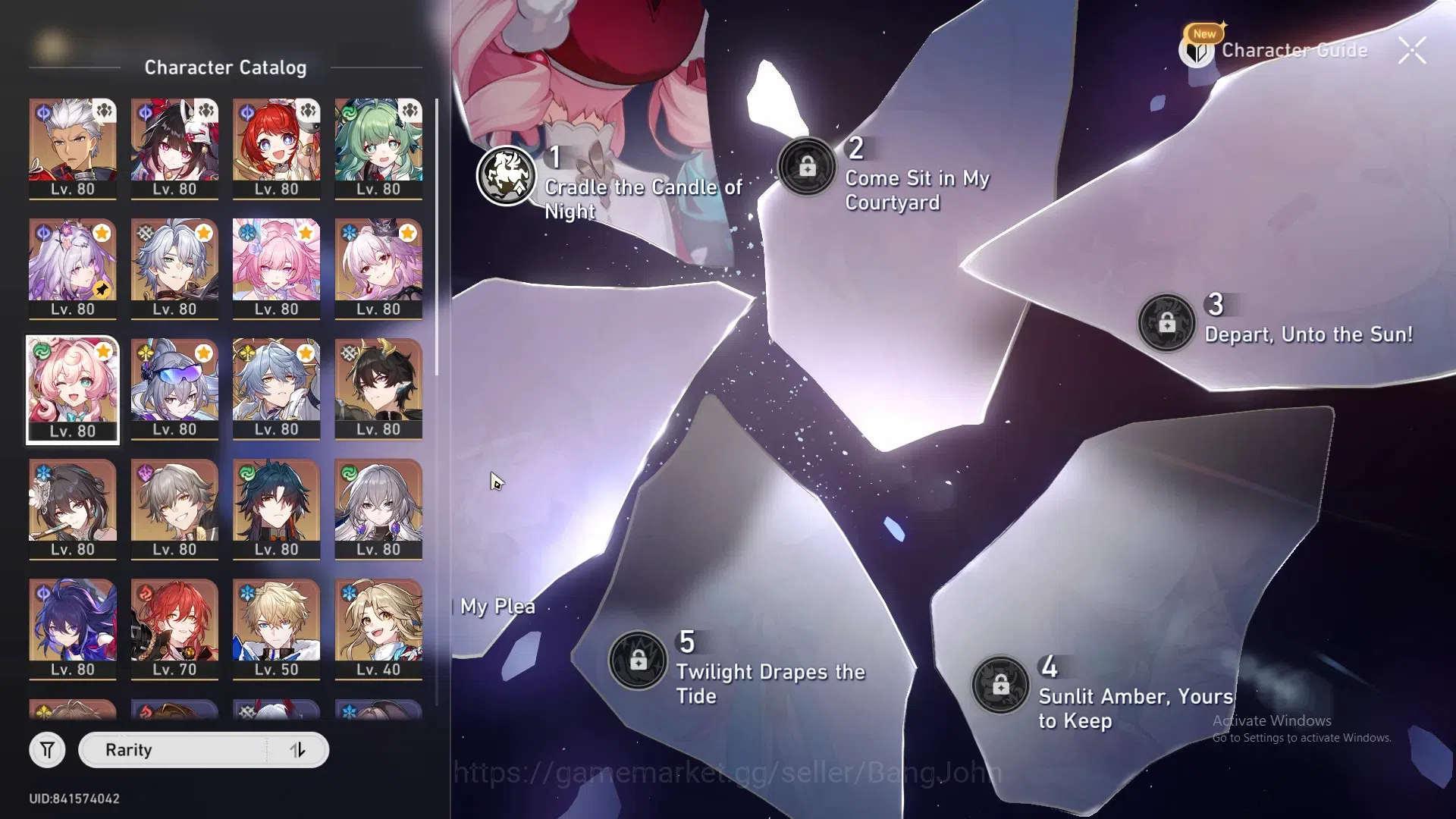 Honkai Star Rail Accounts ASIA | TL 70 | 11 LIMIT | TRIBBIE | SPARKLE | HUO  image 12
