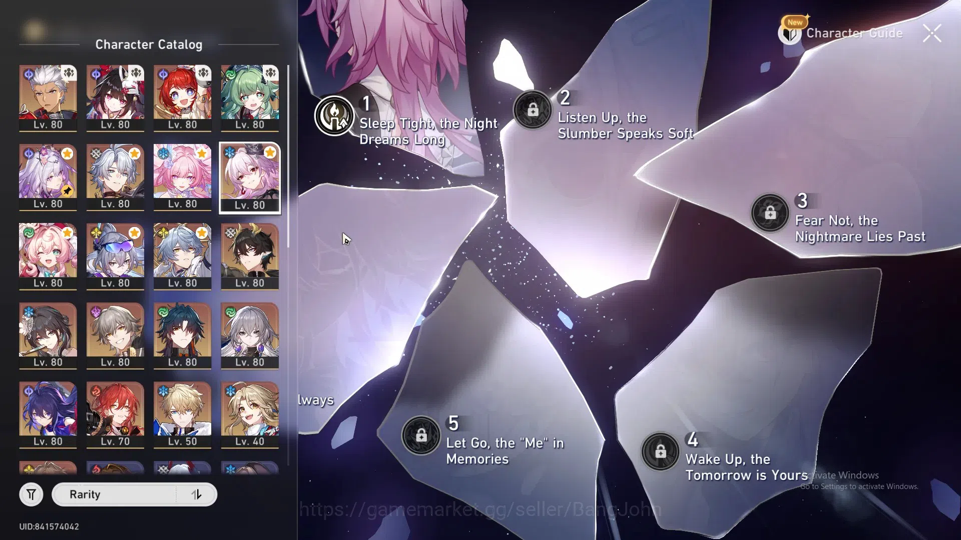 Honkai Star Rail Accounts ASIA | TL 70 | 11 LIMIT | TRIBBIE | SPARKLE | HUO  image 13