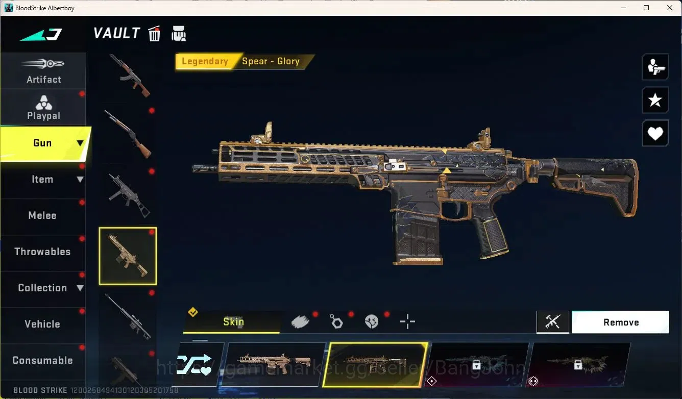 Blood Strike Accounts ASIA | Eternal Desert Eagle-Scorpius Lv1|2 7DS Gun image 15