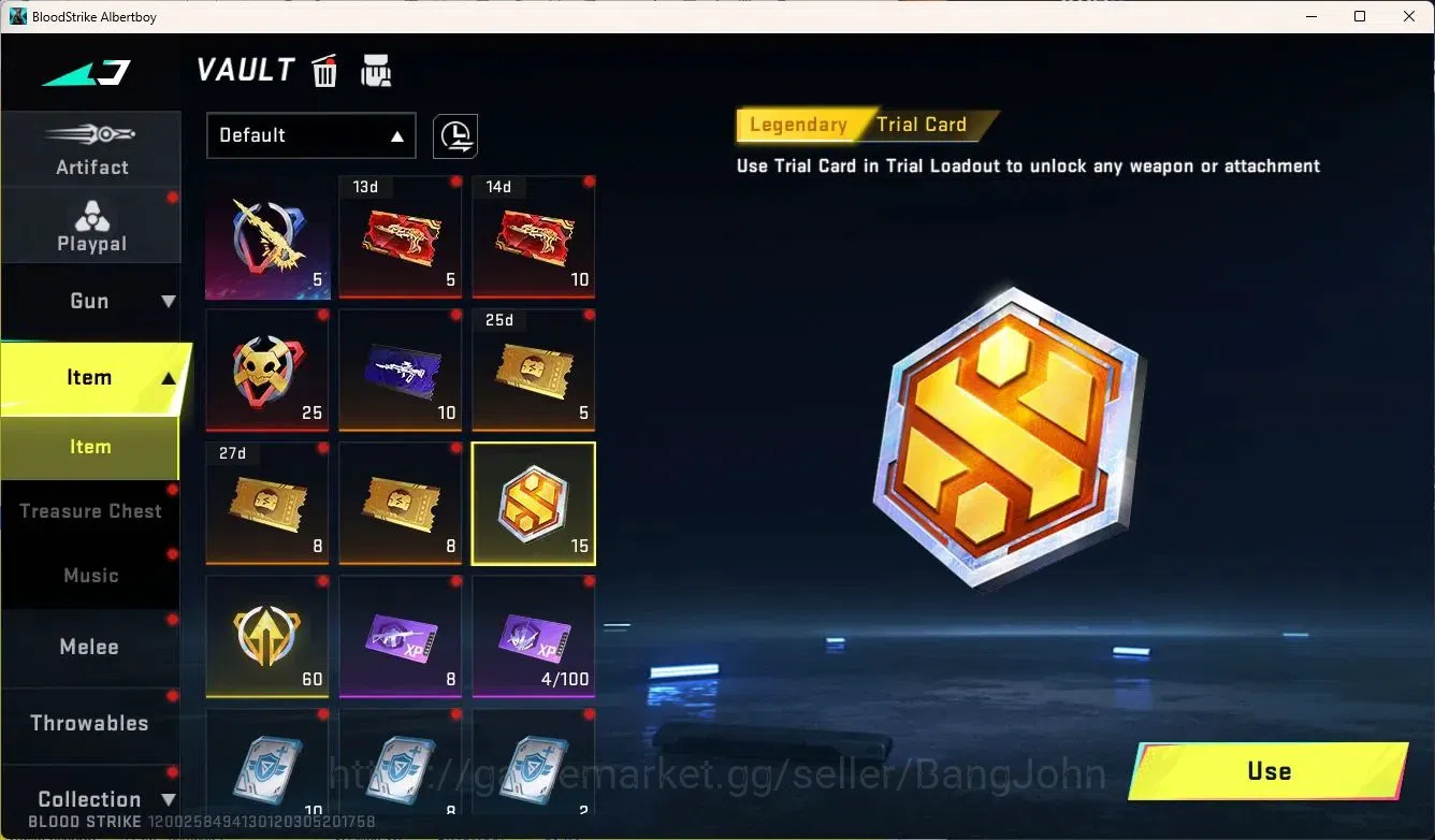 Blood Strike Accounts ASIA | Eternal Desert Eagle-Scorpius Lv1|2 7DS Gun image 17