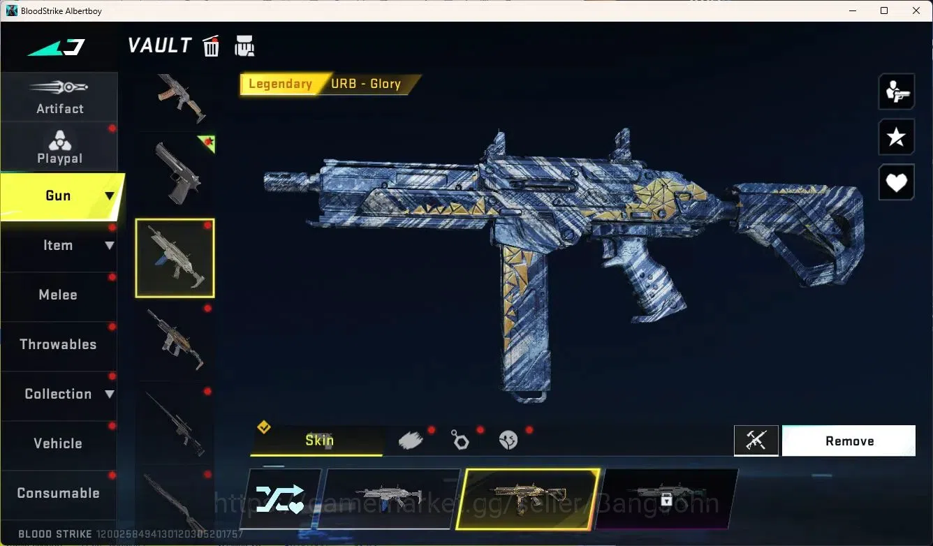 Blood Strike Accounts ASIA | Eternal Desert Eagle-Scorpius Lv1|2 7DS Gun image 7