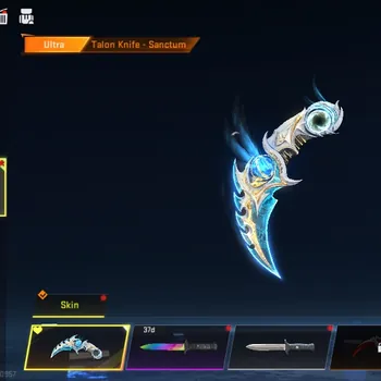Blood Strike Accounts Starter Asia|Eternal MP7 Tidesong Lv4|Meele Ultra Talon Knife Sanctum|Collab AOT M4A1 Bof,Female