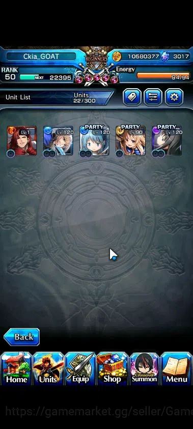 Grand Summoners Accounts Global|Rank 50|3017 cc + 5 Ascend|Sayaka MikiTW,H  image 4