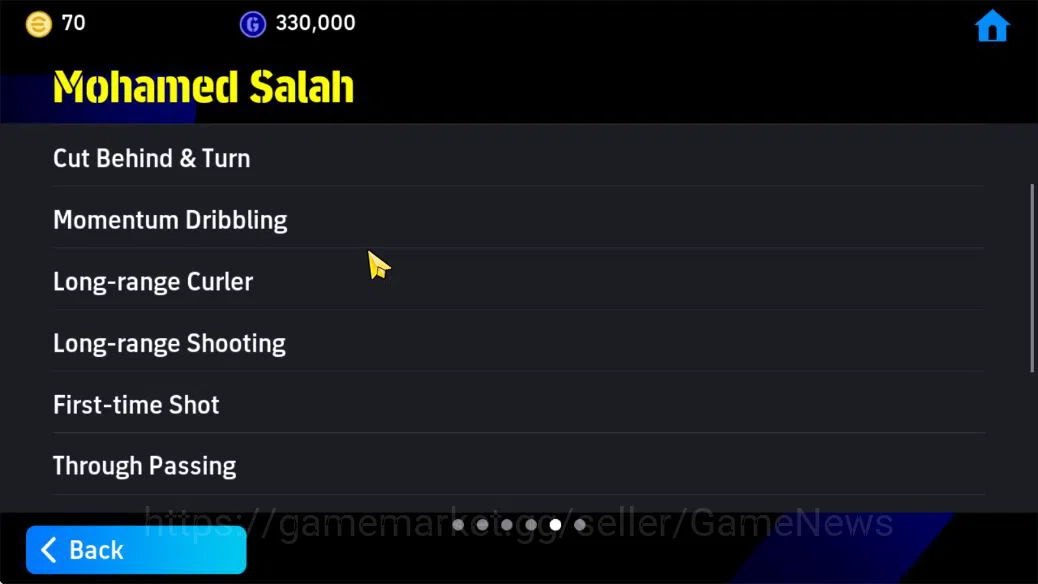 eFootball Accounts Mobile|Big Time Mohamed Salah(Momentum Dribbling), image 7