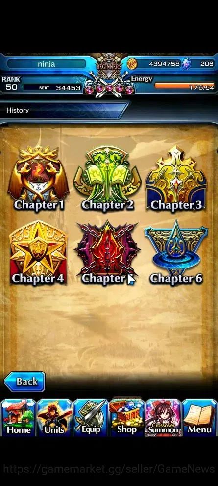 Grand Summoners Accounts Global|Rank 50|206 CC|2 Ascend+1 TW| [Reimu Hakure image 10