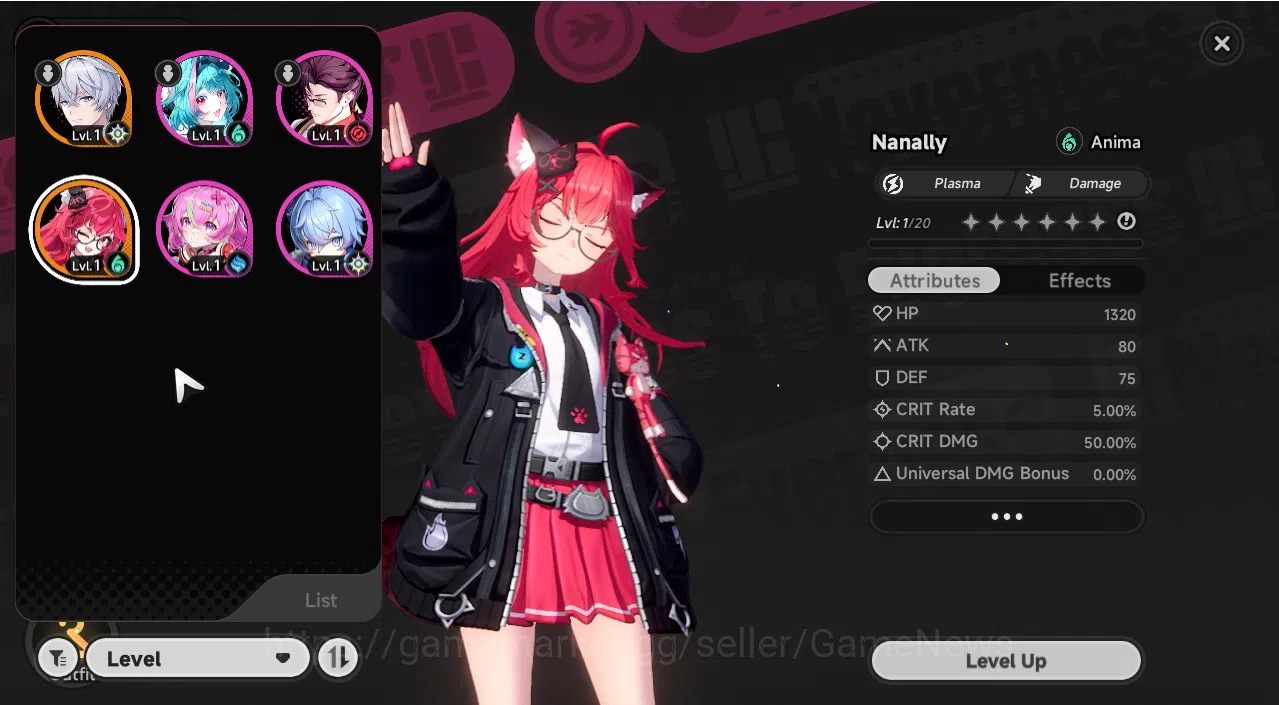 Neverness to Everness Accounts GLOBAL EU|HL3|1 SSR (Nanally)|5 SR (Mint,AdlerA1,H image 5