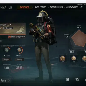 Arena Breakout High Value Mobile | LV 30 | SV 105.4 M | CV 72 M | Decree LR- image 1