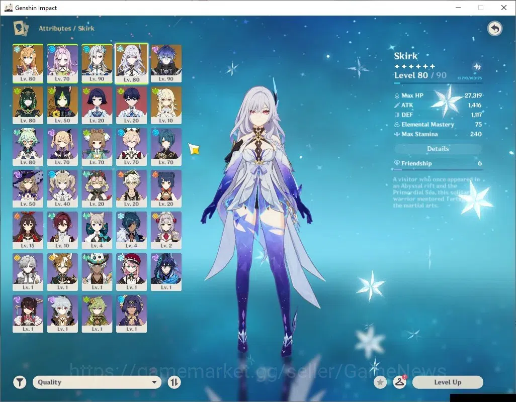 Genshin Impact Accounts ASIA|AR 55|5 Limited + 3 (*5Wep)|Flins+Sign,Skirk, image 5