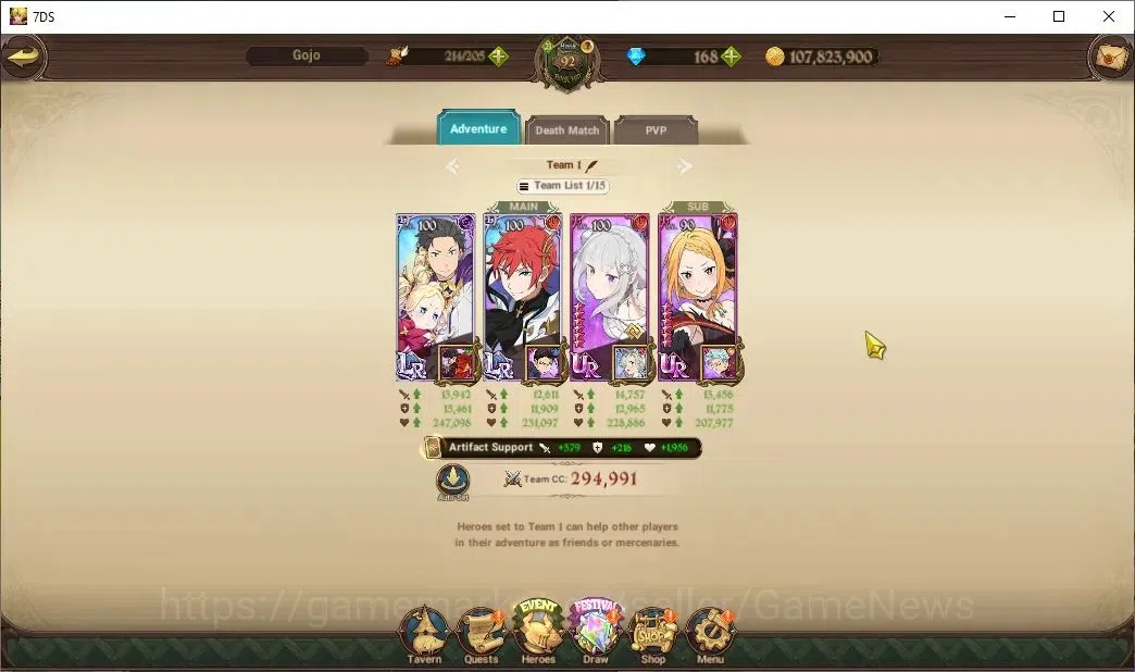The Seven Deadly Sins: Grand Cross Accounts ASIA|5M CC|34 LS,168 Dm|6 LR+9 UR+Collab ReZero|Su image 12