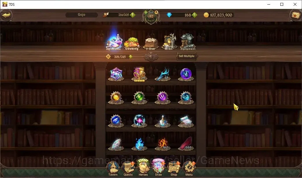 The Seven Deadly Sins: Grand Cross Accounts ASIA|5M CC|34 LS,168 Dm|6 LR+9 UR+Collab ReZero|Su image 17