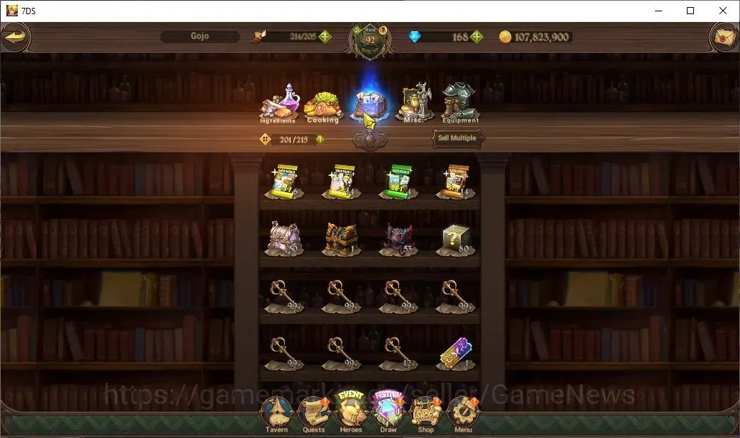The Seven Deadly Sins: Grand Cross Accounts ASIA|5M CC|34 LS,168 Dm|6 LR+9 UR+Collab ReZero|Su image 19