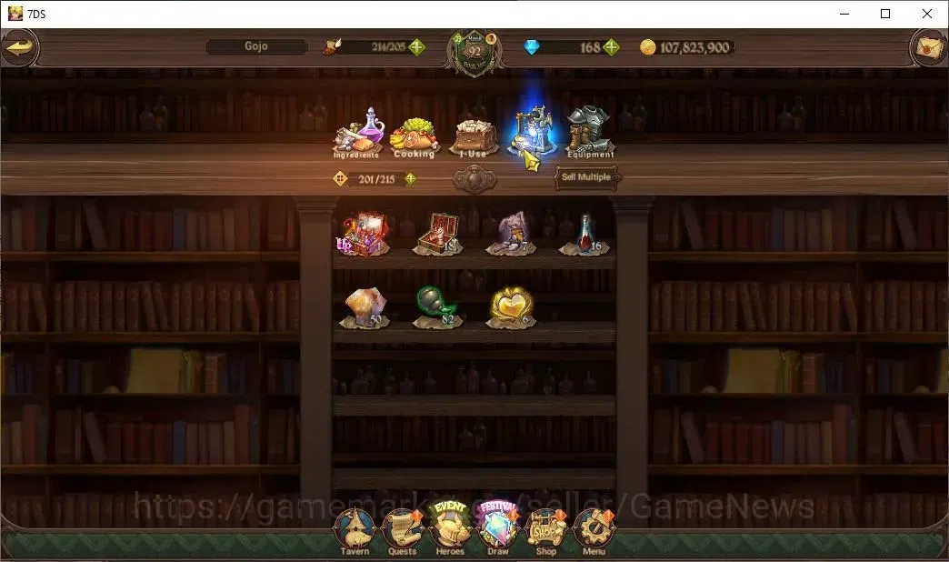 The Seven Deadly Sins: Grand Cross Accounts ASIA|5M CC|34 LS,168 Dm|6 LR+9 UR+Collab ReZero|Su image 20