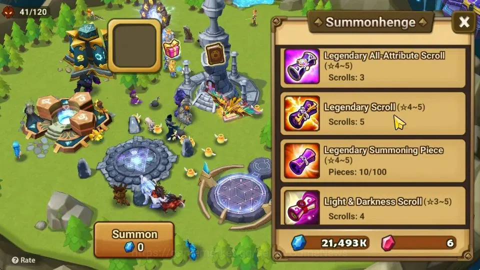 Summoners War: Sky Arena Accounts Starter ASIA|Lv 26|Ready Gacha|103 12 YSC + 160 11 YSC + 3 LAAS + 5 LS + 4 LDS + 121 MS |1 12