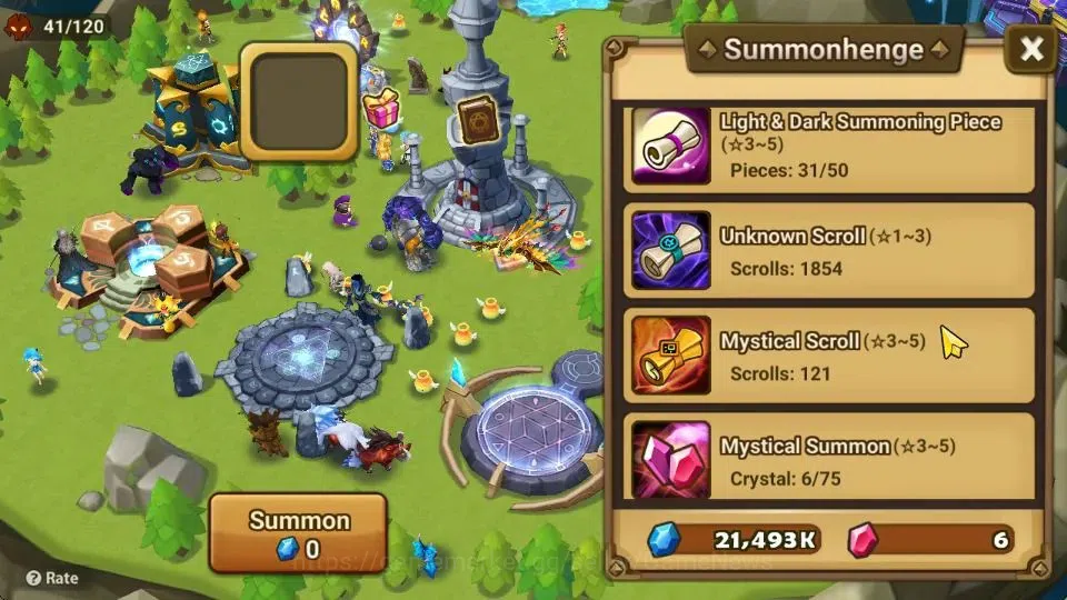 Summoners War: Sky Arena Accounts Starter ASIA|Lv 26|Ready Gacha|103 12 YSC + 160 11 YSC + 3 LAAS + 5 LS + 4 LDS + 121 MS |1 13