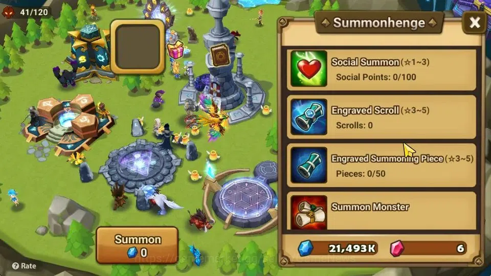 Summoners War: Sky Arena Accounts Starter ASIA|Lv 26|Ready Gacha|103 12 YSC + 160 11 YSC + 3 LAAS + 5 LS + 4 LDS + 121 MS |1 14